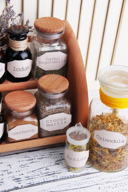 Stôl s ingredienciami